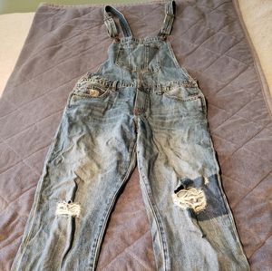 Lucky Brand boyfriend overalls